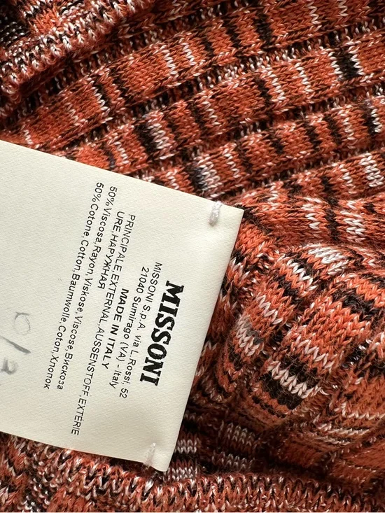 Missoni Ribbed Halter Top - Picture 5 of 8